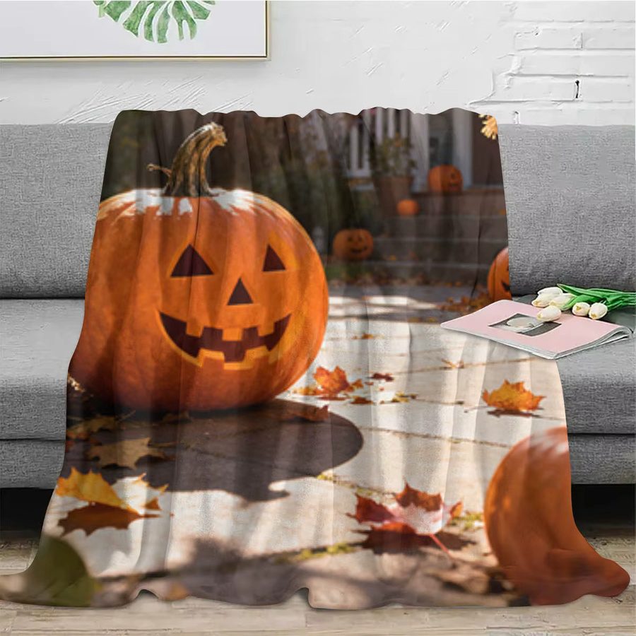 SRH Halloween Baby Flanelldecke aus Polyester, antistatisch und weich für Kinderbetten und als Hausüberwurf - Bild 3