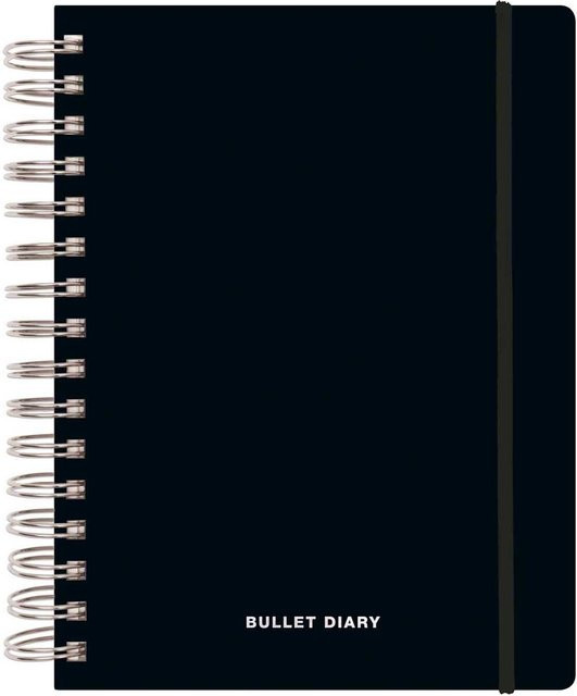 Rico Design Paper Poetry Bullet Diary mit Spiralbindung, 96 Blatt, 16,5 x 21,5 cm - Bild 1
