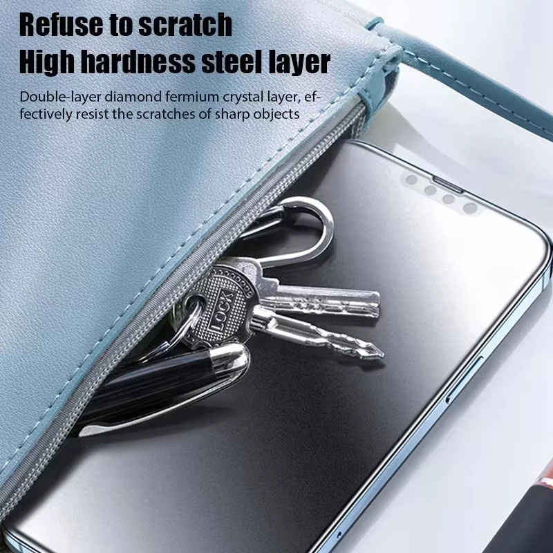 Matte Keramik-Sichtschutzfolie für Xiaomi Poco X7 X6 Pro F7 F5 M7 Pro M6 M5S X5 X3 F3, transparent - Bild 5