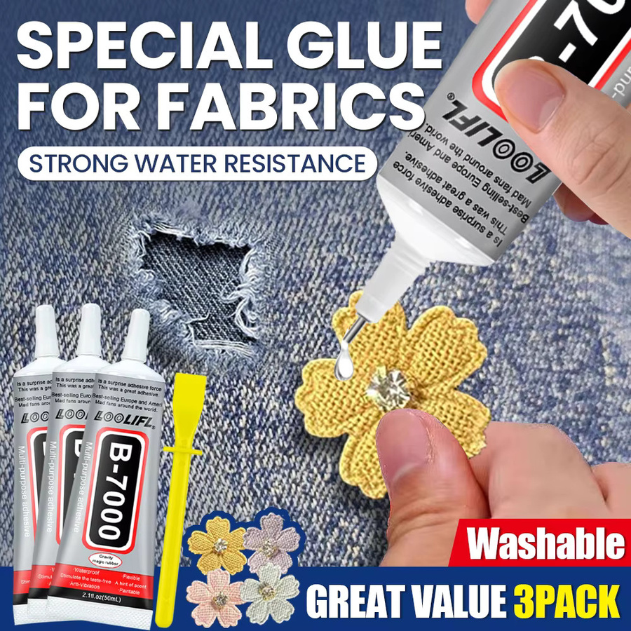 B-7000 Allzweckkleber transparent wasserdicht und hochtemperaturbeständig für Kunststoff und Schmuck - Bild 2