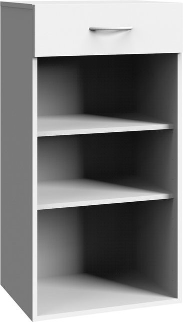 Wimex Regal MULTIRAUMKONZEPT in Weiß, modern mit Dekor, B/T/H: 98 x 40 x 50 cm - Bild 1