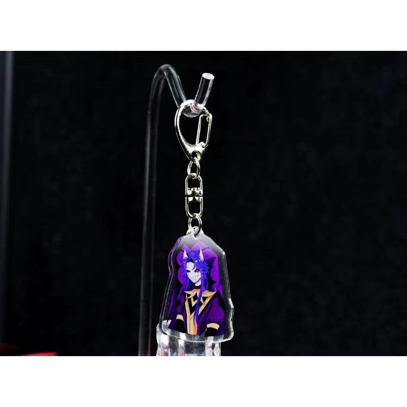 Bandai The Freak Circus Jester Acryl-Schlüsselanhänger-Set, Lila, Fantasy - Bild 2
