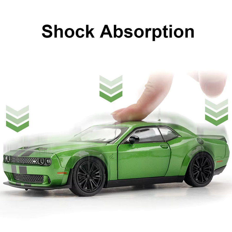 Platinum Challenger SRT Hellcat Dämonenaugen, Modellauto, 1:22, Metall, Licht und Sound - Bild 3