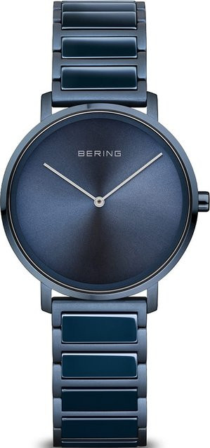 Bering Damenuhr, Quarz, Edelstahl, Blau, 31 mm, 5 ATM - Bild 1