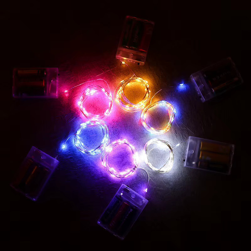 Feimefeiyou LED Lichterkette Warmweiß Wasserdicht für Outdoor Garten und Party Dekoration - Bild 2