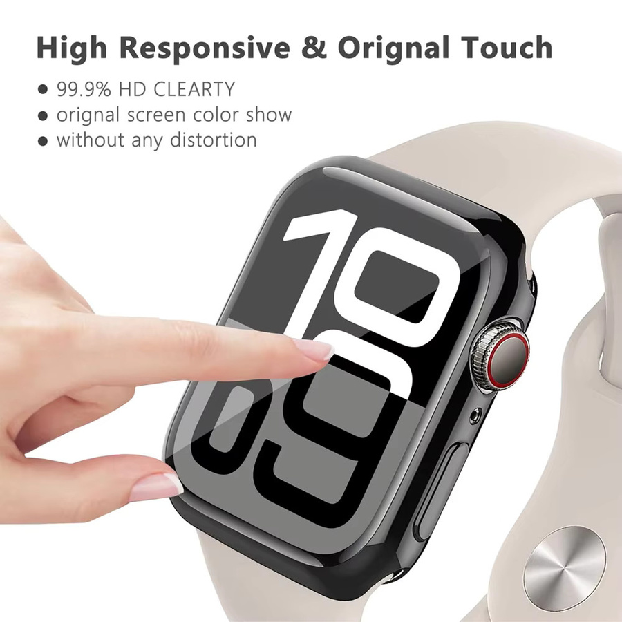 LCAPLE Displayschutzfolie für Apple Watch, Transparent - Bild 3