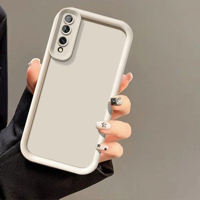 Samsung Galaxy A50 A30S A50S Handyhülle Luxus Candy Matt Weiche Abdeckung in Weiß - Bild 1