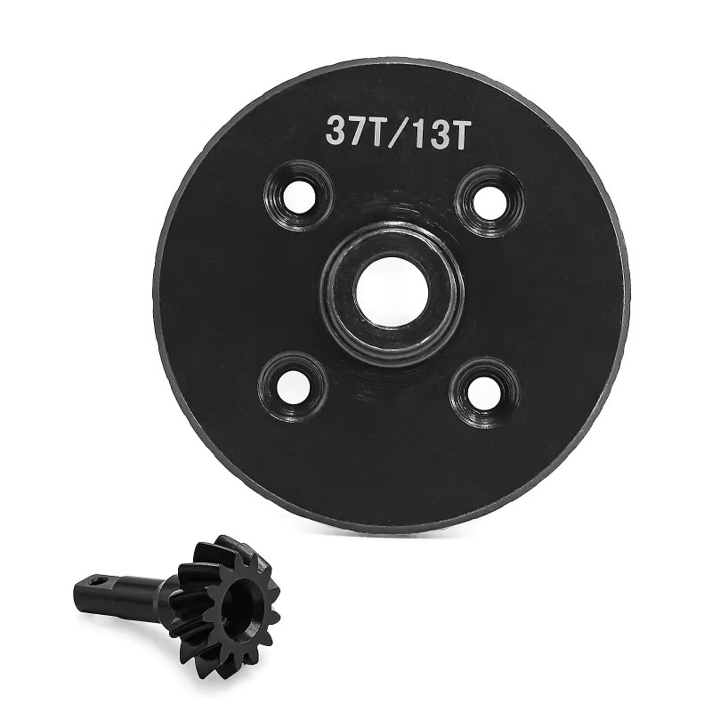 TRAXXAS SmallX SmallX2.0 Big Mouse Chromstahl-Vorderdifferential, Zubehör, Metall, Schwarz - Bild 3