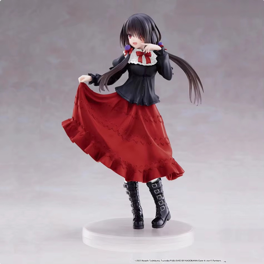 Bandai Date A Live Tokisaki Kurumi Anime Figur aus PVC in Schwarz, Höhe: 18 cm - Bild 3