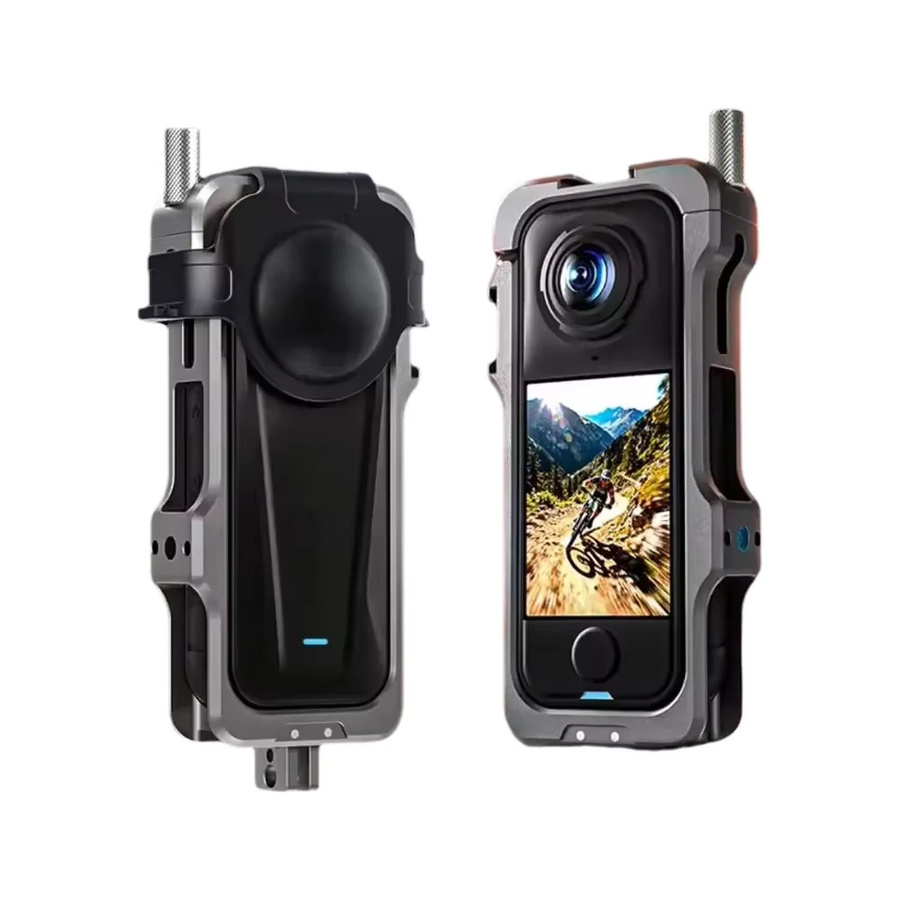 Schützender Metallrahmen aus Aluminiumlegierung für Insta360 X4 Air, X5, X4 und X3 Actioncam - Bild 4