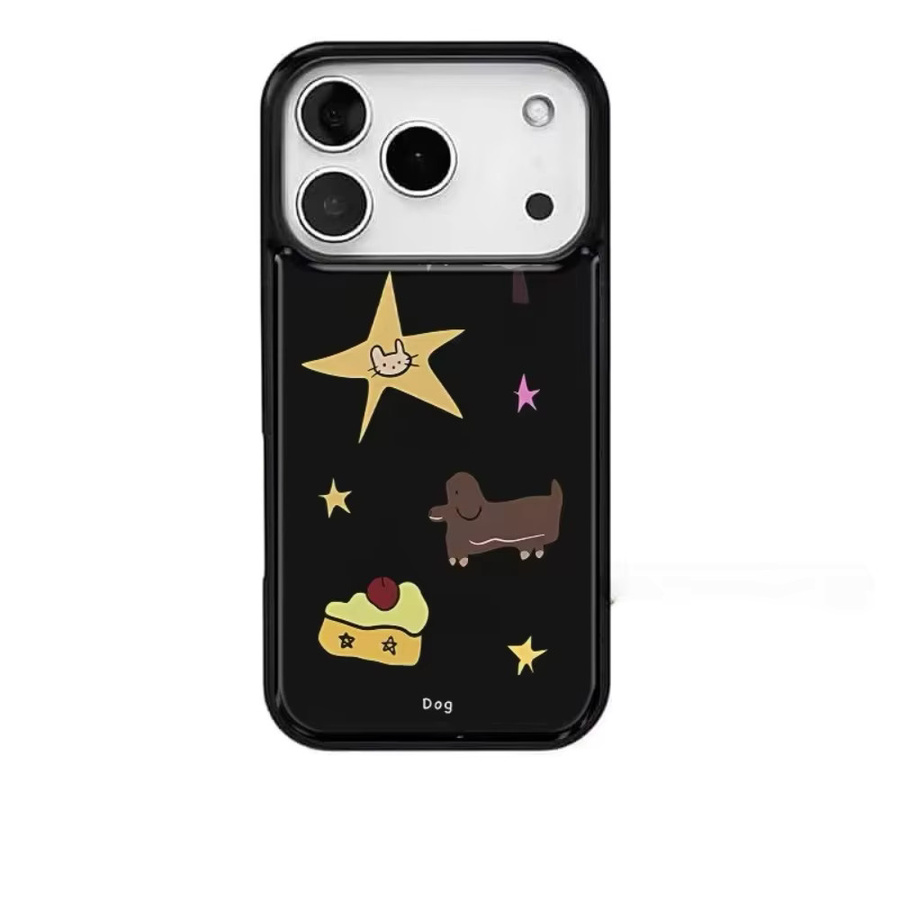 DecoPhone Handyhülle Star-Serie mit niedlichem Kaninchen für iPhone 11 bis iPhone 17 Pro Max, Farbe: Grün, AIR PLUS Epoxidharz-Telefonhülle aus TPU mit Anti-Drop-Schutz - Bild 2