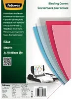 Fellowes Deckblattfolie PET transparent aus 70 % recyceltem Kunststoff - Bild 1