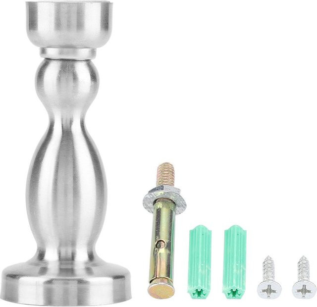 Meterk Magnetischer Türstopper aus Edelstahl in Silber als Anti-Kollisions-Halter - Bild 1