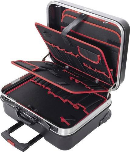Alarm Werkzeuge HT2 Sanitär/Heizung Trolley-Koffer unbestückt, Schwarz, B: 28,5 cm, T: 52 cm, H: 45 cm - Bild 1