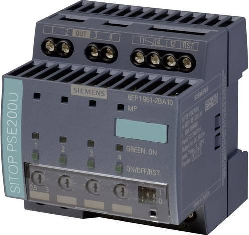 Siemens Indus.Sector Selektivitätsmodul 6EP1961-2BA21 in Grau, B/T/H: 10,0 x 7,2 x 8,0 cm - Bild 1