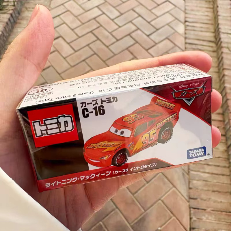 Tomy Tomica McQueen Pixar Cars Century Modellauto, Rennwagen, Metall, Rot - Bild 4
