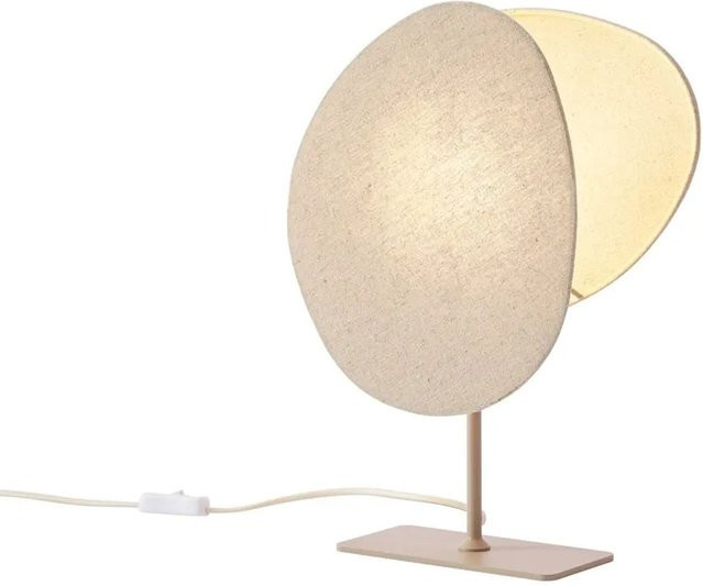 QAZQA Japandi Tischleuchte Organica in Beige - Bild 1