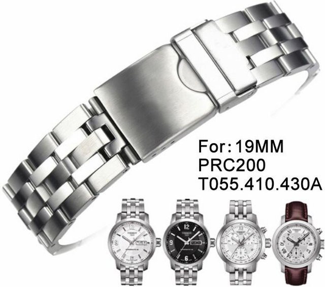 Tissot Uhrenarmband Edelstahl, silber, Herren, 19 mm - Bild 1