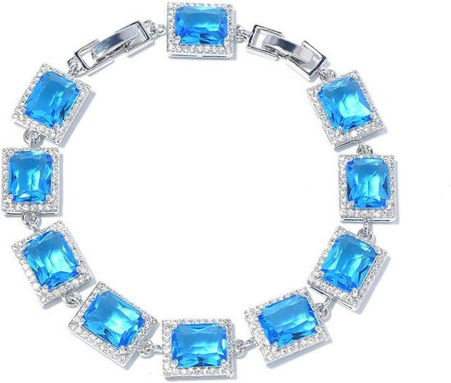 YIRAN Jewelry 5 Armband, Zirkon, Mehrfarbig, Damen - Bild 1