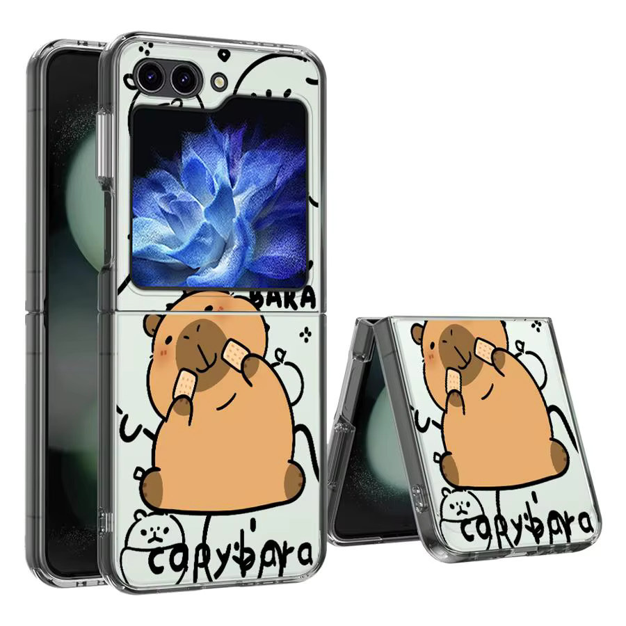 Harte Handyhülle mit niedlichem Capybara-Design für Samsung Galaxy Z Fold 7 6 5 4 3 - Bild 4