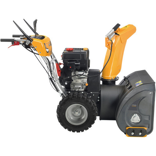 Stiga Benzin-Schneefräse ST 7276 PH in Gelb mit LED-Scheinwerfer und beheizten Griffen, Arbeitsbreite: 76 cm - Bild 3
