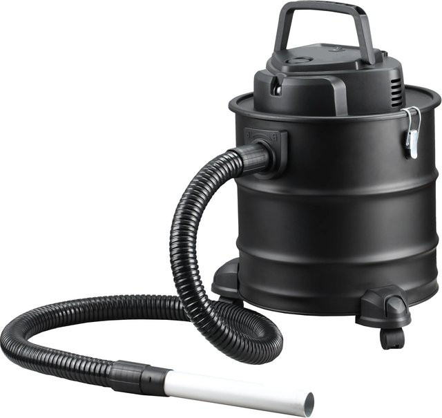Firefix Aschesauger Premium mit 800 W Motor, 20 l Fassungsvermögen und HEPA-Filter, schwarz - Bild 1