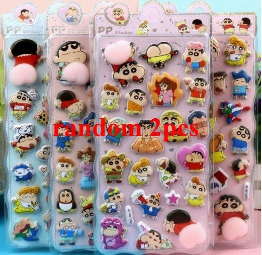 Yiran toy 1 Crayon Shin-Chan 3D Blasenaufkleber - Bild 1