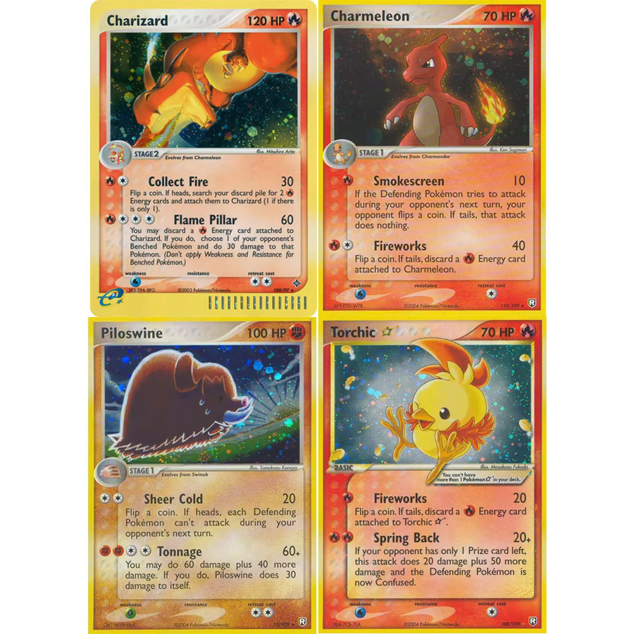TAKARA TOMY Pokémon Team Rocket Returns Holo Series EX Karten, Set / Bundle - Bild 1