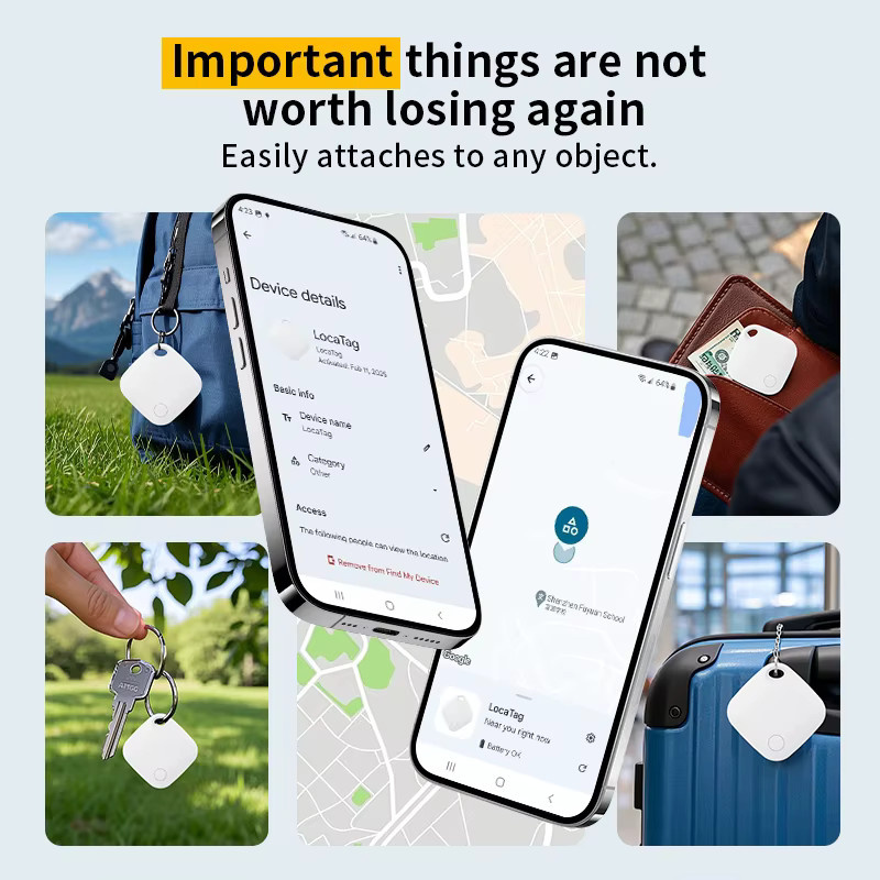 Google Smart Tag Bluetooth Tracker für Android in Blau mit Remote Locating Funktion für Pixel, Motorola und Vivo - Bild 6