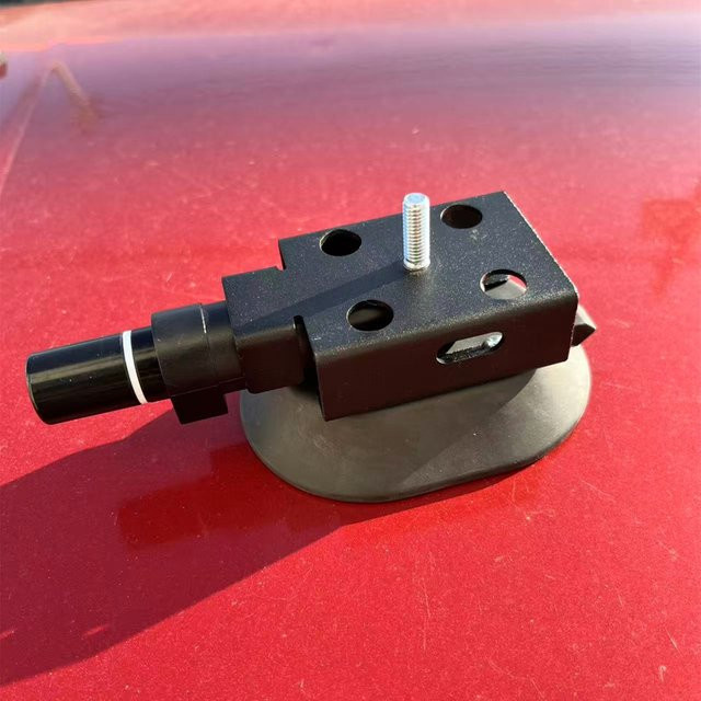 PDR King Ovaler Pumpen-Gummibecher für die Dellenreparatur am Auto mit Schwanenhals-Rohrzubehör aus Kunststoff - Bild 1
