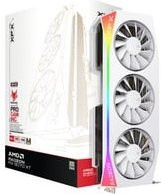 XFX Radeon RX 9070 XT OC Mercury RGB Magnetic Air Grafikkarte in Weiß mit DisplayPort und HDMI - Bild 1