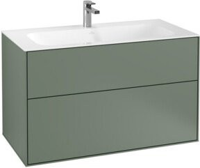 Villeroy & Boch Waschtischunterschrank Finion in Olive Matt, Wandmontage, B/T/H: 99,6 x 59,1 x 49,8 cm - Bild 1