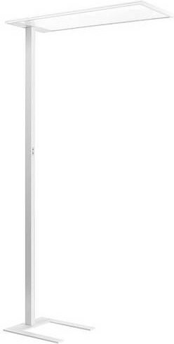 Performance IN Lightning LED-Standleuchte in Weiß, moderne und verstellbare Stehleuchte aus Metall für Home Office und professionelle Aufgaben - Bild 1