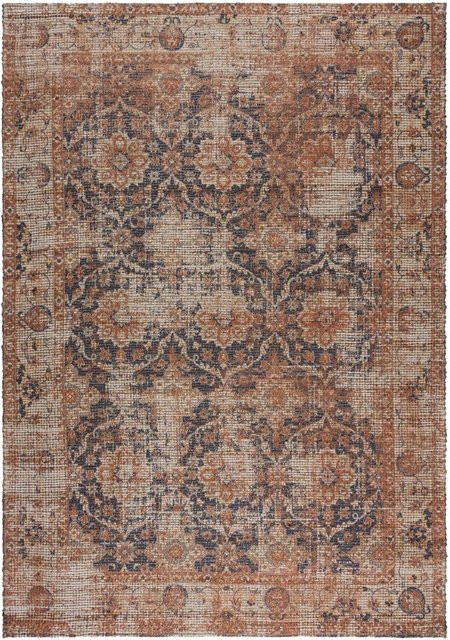 Flair Rugs Kurzflorteppich Miley in Mehrfarbig mit Jute-Design, B/T: 120 x 170 cm - Bild 1