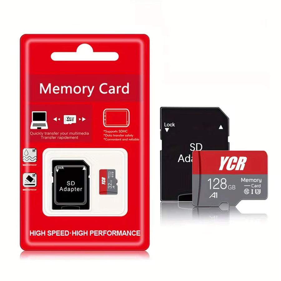 YCR Class 10 MicroSD Speicherkarte Hochgeschwindigkeits TF-Flash-Karte - Bild 2