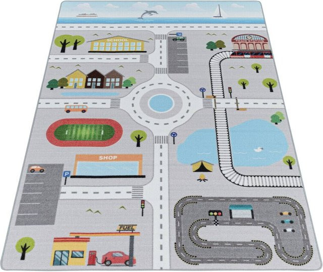 Ayyildiz Kinderteppich Play Grau B: 160 cm, L: 230 cm - Bild 1