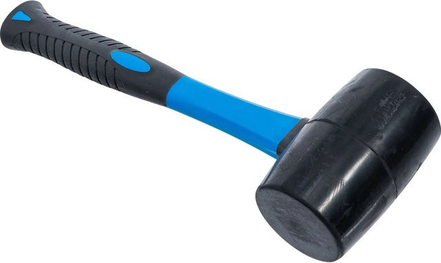 BGS Gummihammer mit Fiberglasstiel in Schwarz, 500 g - Bild 2