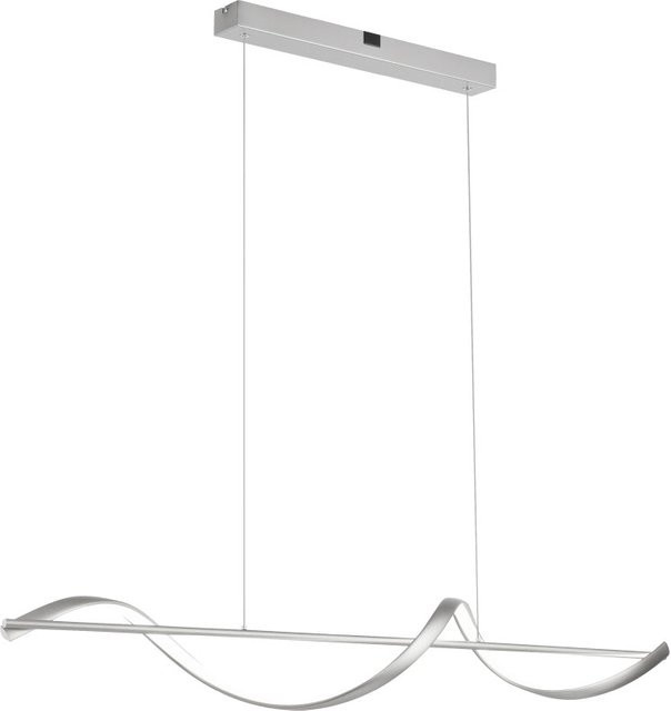 Paul Neuhaus Q-Swing LED-Pendelleuchte in Silber, dimmbar mit Fernbedienung und Smart Home Kompatibilität - Bild 1