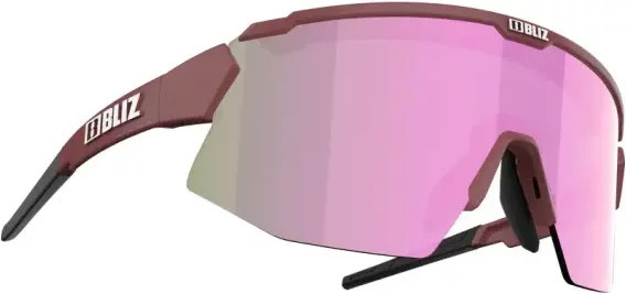 Bliz Breeze Sonnenbrille, Vollrand, Wrap, Pink, Red, Unisex, Kunststoff - Bild 1