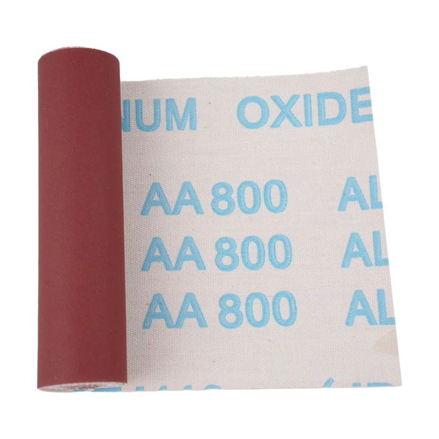 VIBRATITE Polierschleifblätter Rot, Schleifpapier Set mit Körnungen 80 bis 800, Maße: B: 10 cm, L: 100 cm - Bild 4