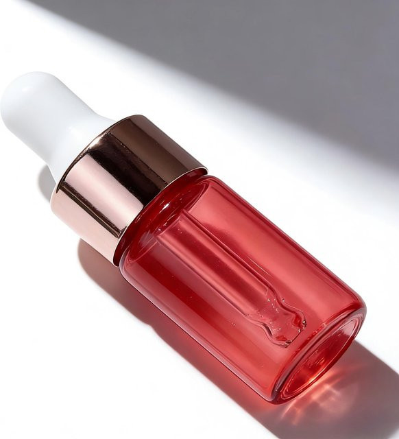 StarDu Packing Mini-Tropfflaschen aus Glas mit Glaspipette, 10 Stück, Rosa - Bild 1