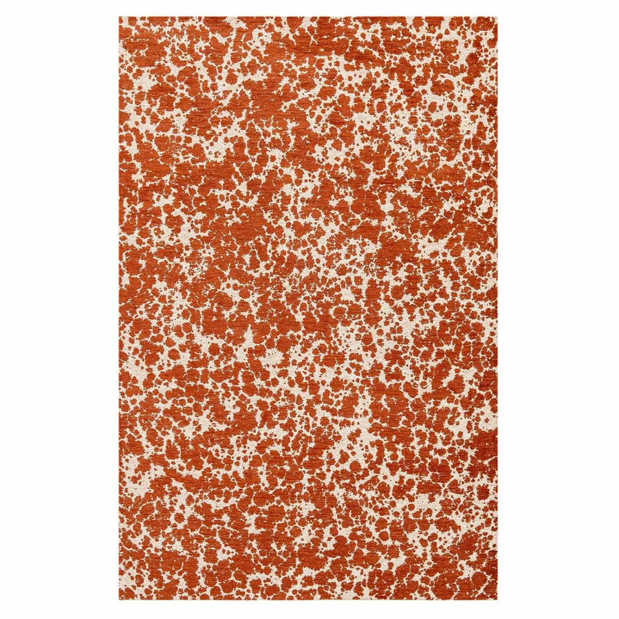 Lola&Moi Teppich Spiced Rice in Rot mit fließenden Mustern, Breite: 80 cm, Länge: 150 cm - Bild 2