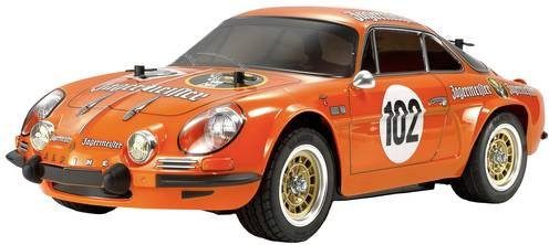 Tamiya Renault Alpine 110 Jägermeister, RC Modellauto, Orange, Bausatz - Bild 1