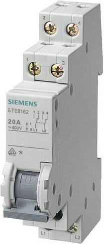 Siemens Wechselschalter 20A 2W 5TE8162 in Weiß - Bild 1