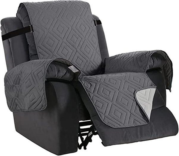 Wasserdichter Liegesofabezug von Yiran Furniture in Grau, rutschfest und aus Polyester, B/T: 79 x 68 cm - Bild 1