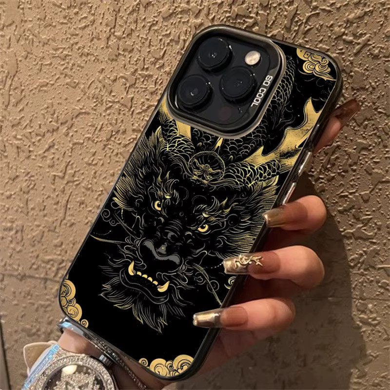 Dragon Totem'S IMD Handyhülle für iPhone in Multicolor, stoßfeste Stoßstangenabdeckung - Bild 2