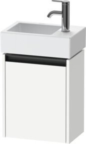 Duravit Waschtischunterschrank Ketho.2, Wandhängend, Weiß, 1 Tür, B: 36,4 cm, T: 23,8 cm, H: 44,0 cm - Bild 1