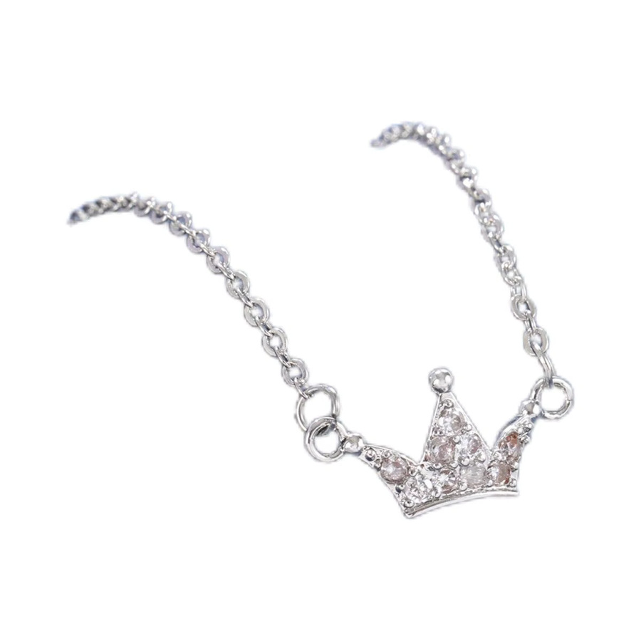Anhänger Krone, 925 Silber, Zirkonia, Damen - Bild 4