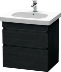 Duravit Waschtischunterschrank DuraStyle in Weiß, wandhängend mit 2 Schubladen, B/T: 60 x 45,3 cm - Bild 1