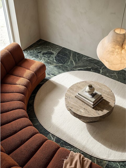 Antirutsch Teppich Kadima Design in Beige, B/T: 140 x 200 cm - Bild 1